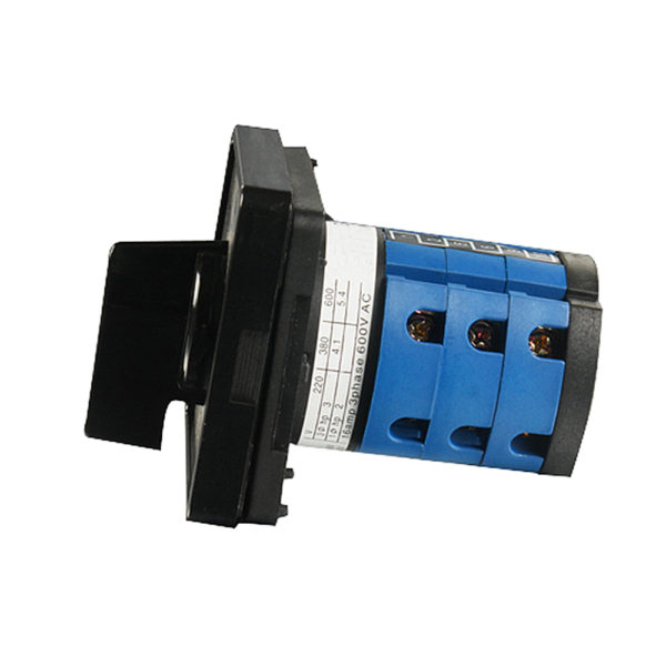 CA10-20A 3P 1-0-2--3 Positions On-Off-On Changeover Control Rotary Cam Switch 20A