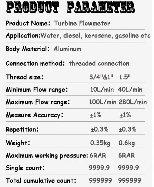 BAYM 1 1 inch 20-120LMin Oil Electronic Turbine Flowmeter Kerosene Methanol Diesel Fuel Flow Digital Meter Oval Gear Gauge BSPTNPT With Battery