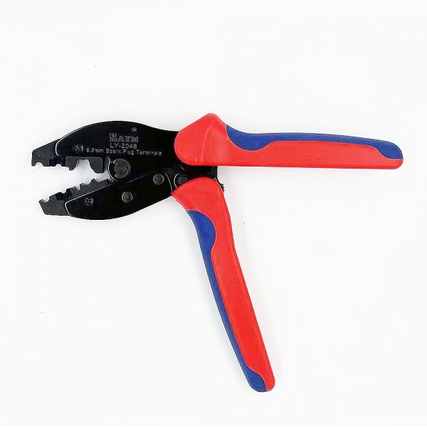BAYM Crimping Pliers for Spark Plug Terminal Stripping Tool LY-2048 Spark Plug Wire Crimper 8.5mm