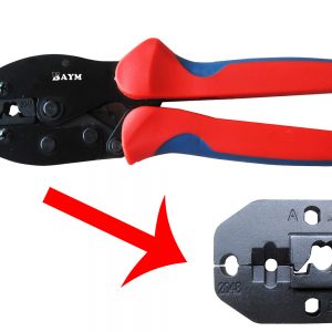 BAYM Crimping Pliers for Spark Plug Terminal Stripping Tool LY-2048 Spark Plug Wire Crimper 8.5mm