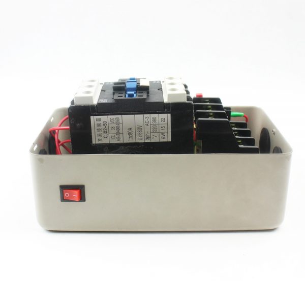 BAYM Magnetic Electric Motor Starter 15KW Control 220-240V 50Hz Single Phase Thermal Realy JR36-63 28-45A Contactor 50A CJX2 5011 QCX5-50